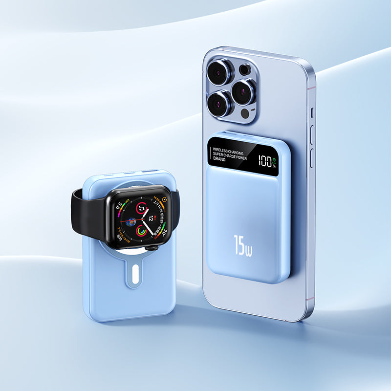 Custom Logo  Rechargeable watch power bank | Premium Corporate Gifts and Promotional Gifts