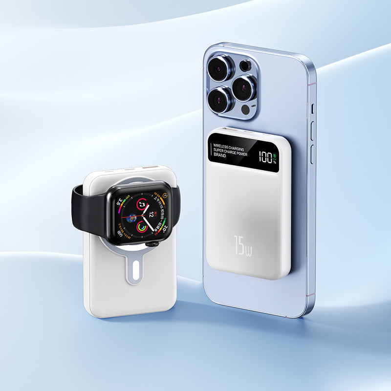 Custom Logo  Rechargeable watch power bank | Premium Corporate Gifts and Promotional Gifts