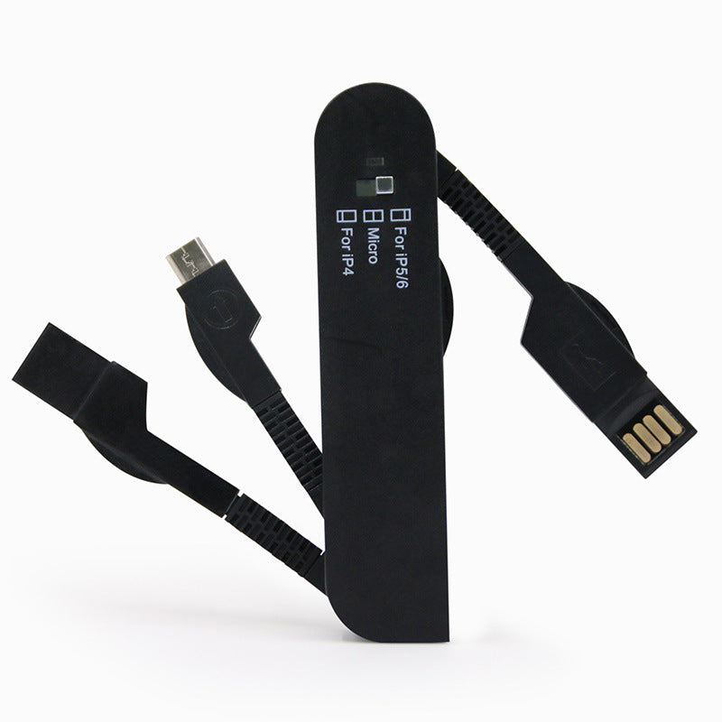 Custom Logo Saber 3-in-1 Charging Cable | Premium Corporate Gifts and Promotional Gifts