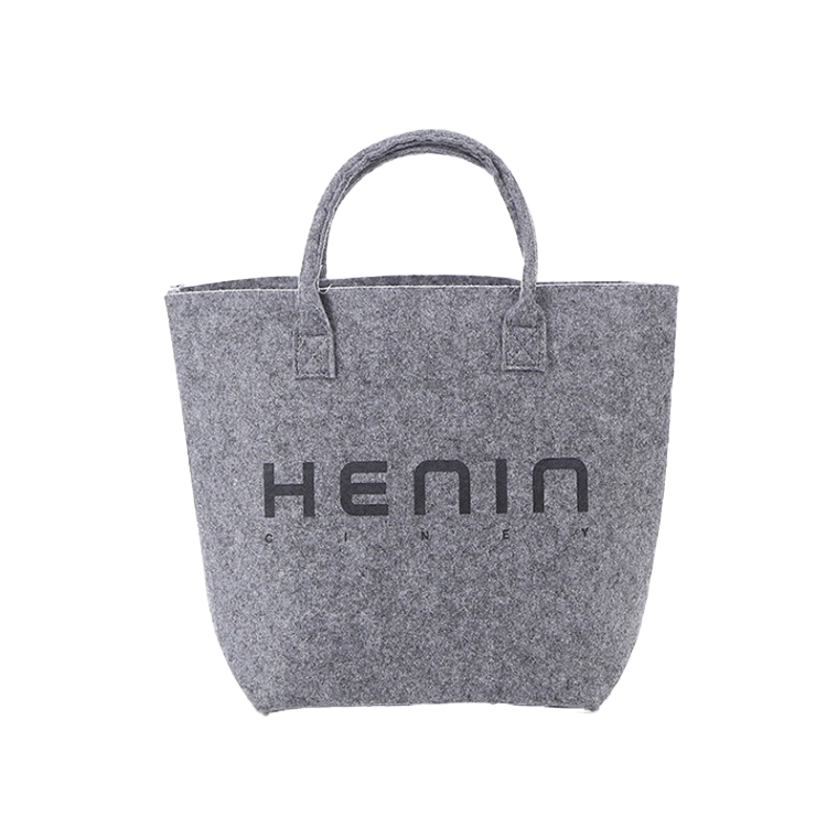 Custom Logo Classic wool felt handbag | Premium Corporate Gifts and Promotional Gifts