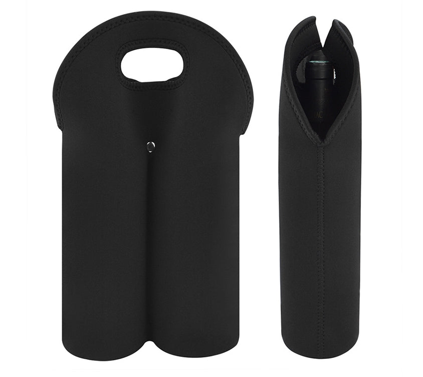 Custom Logo Diving Cloth Red Wine Protective Double Cup Sleeve | Premium Corporate Gifts and Promotional Gifts