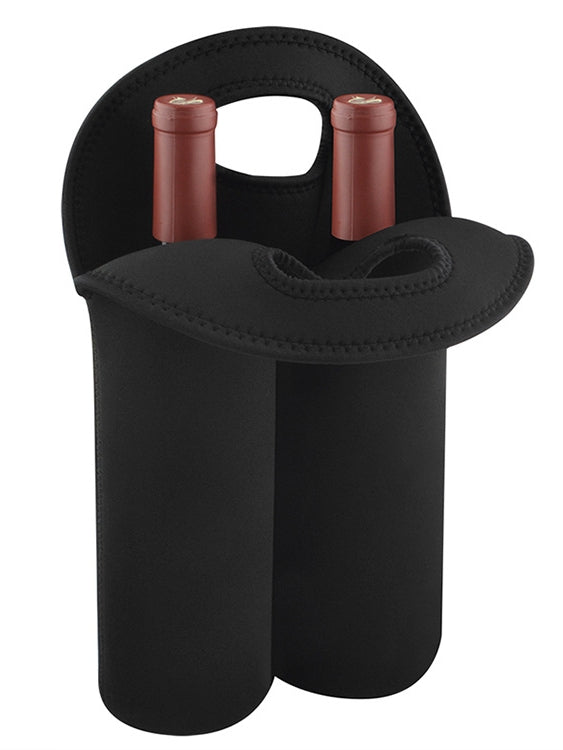 Custom Logo Diving Cloth Red Wine Protective Double Cup Sleeve | Premium Corporate Gifts and Promotional Gifts