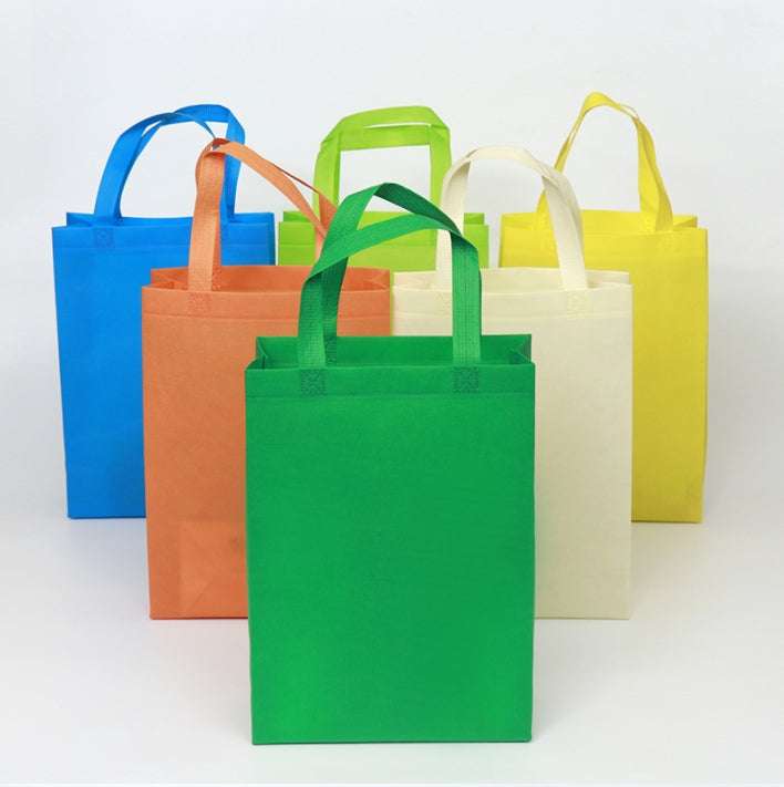 Custom Logo Non-woven eco-friendly shopping bag (upright with bottom and side)  | Premium Corporate Gifts and Promotional Gifts