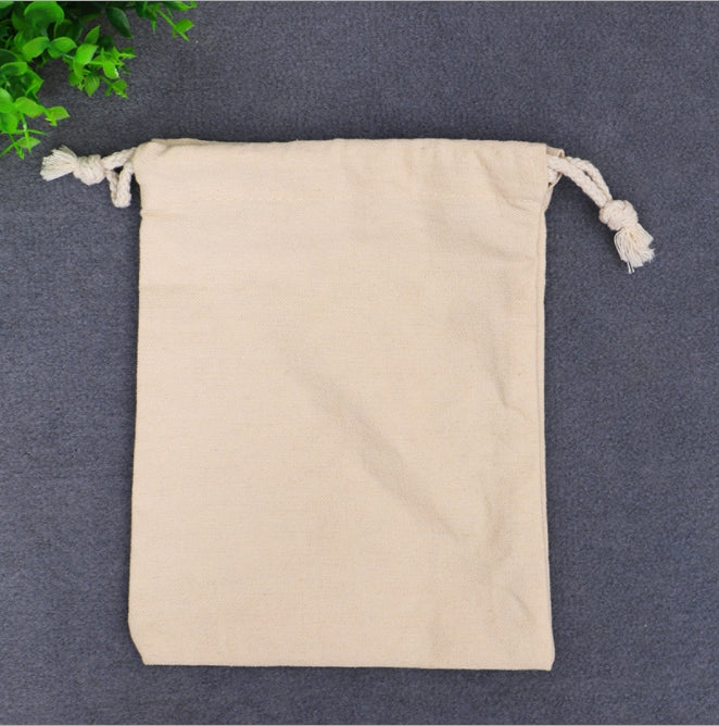 Custom Logo Canvas drawstring bags can be customized | Premium Corporate Gifts and Promotional Gifts