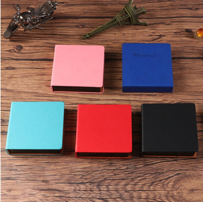 Custom Logo Desk leather box note paper | Premium Corporate Gifts and Custom Gifts