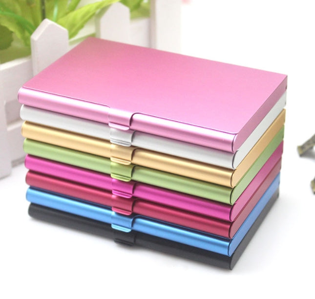 Custom Logo Metal Matte Fashion Business Card Holder | Premium Corporate Gifts and Custom Gifts