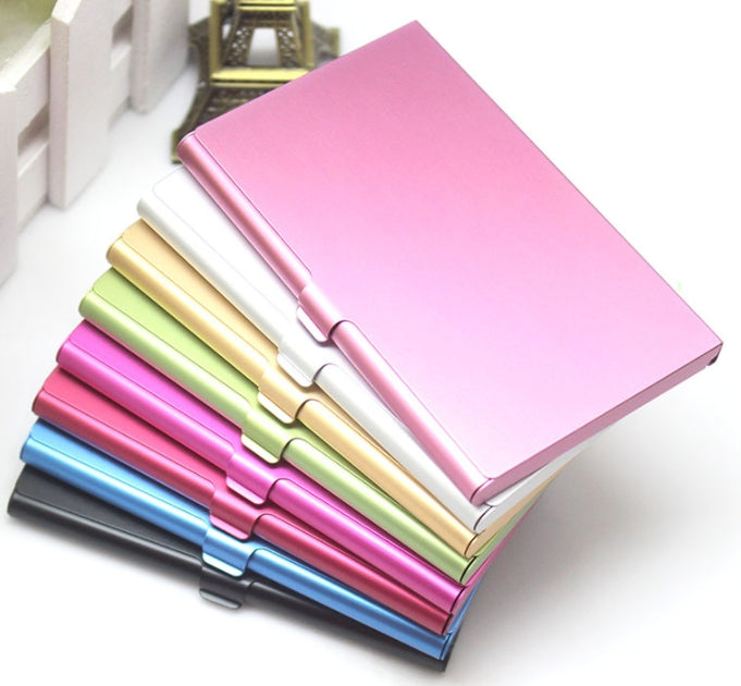 Custom Logo Metal Matte Fashion Business Card Holder | Premium Corporate Gifts and Custom Gifts