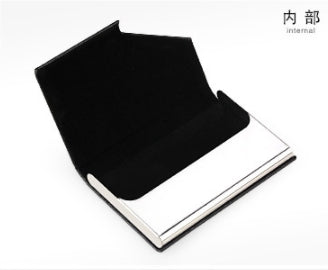 Custom Logo PU Leather Magnetic Business Card Holder | Premium Corporate Gifts and Custom Gifts