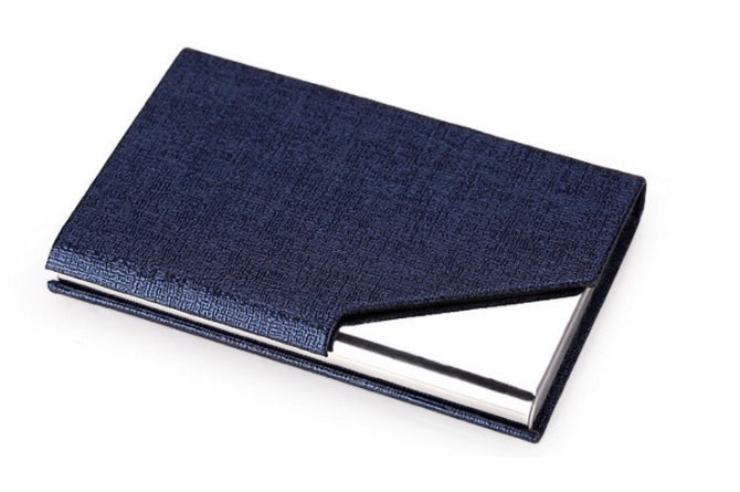 Custom Logo PU Leather Magnetic Business Card Holder | Premium Corporate Gifts and Promotional Gifts