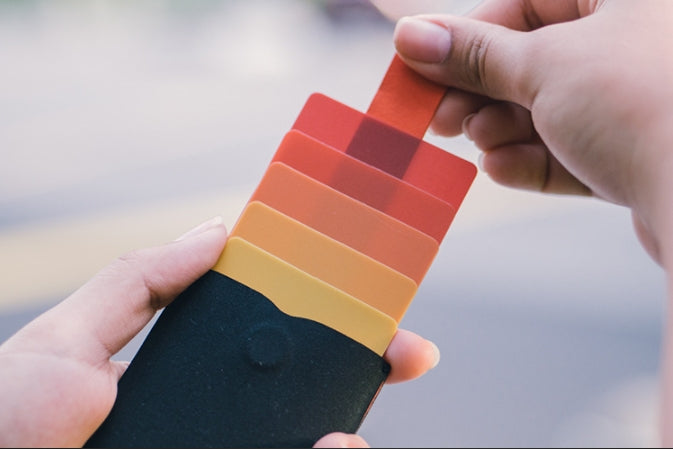 Custom Logo Business Gradient Card Holder | Premium Corporate Gifts and Promotional Gifts