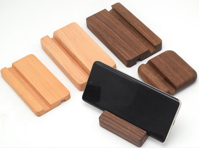 Custom Logo Wood Grain Mobile Phone Holder | Premium Corporate Gifts and Promotional Gifts