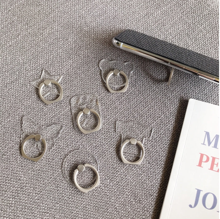Custom Logo Transparent Ring Phone Holder | Premium Corporate Gifts and Promotional Gifts
