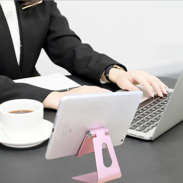 Custom Logo Aluminum Alloy Mobile Phone Holder Tablet Holder | Premium Corporate Gifts and Promotional Gifts