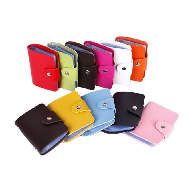 Custom Logo PU leather card case | Premium Corporate Gifts and Custom Gifts