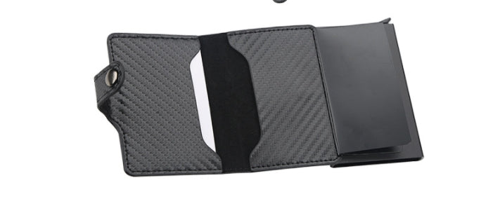 Custom Logo Plaid Anti-Magnetic Card Case | Premium Corporate Gifts and Promotional Gifts