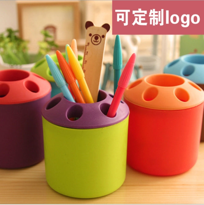 Custom Logo Colorful Multifunctional Pen Holder | Premium Corporate Gifts and Promotional Gifts