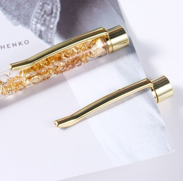Custom Logo Gold foil rhinestone pen | Premium Corporate Gifts and Promotional Gifts