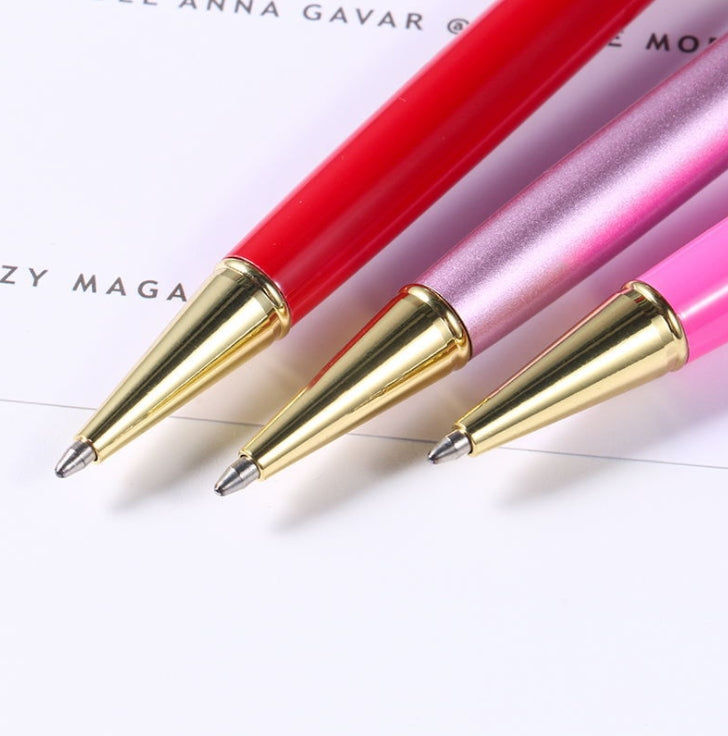 Custom Logo Gold foil rhinestone pen | Premium Corporate Gifts and Promotional Gifts