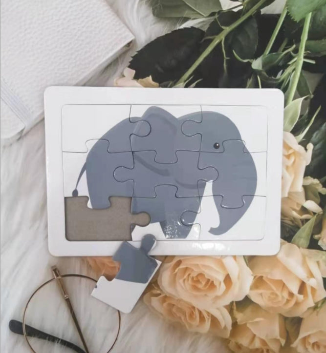 Custom Logo Square Animal Puzzle | Premium Corporate Gifts and Promotional Gifts