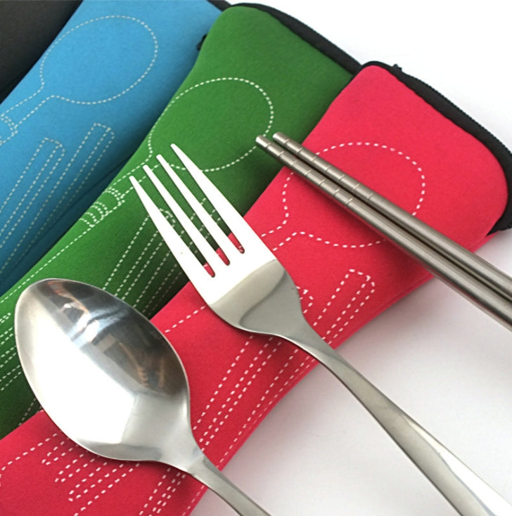 Custom Logo Diving Bag Eco-friendly Tableware Set | Premium Corporate Gifts and Custom Gifts