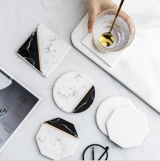 Custom Logo Marble coaster | Premium Corporate Gifts and Promotional Gifts