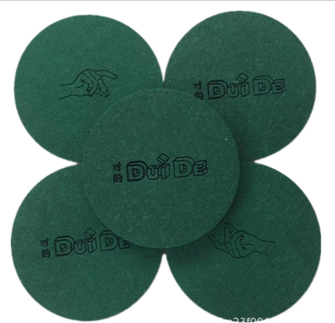 Custom Logo Felt cloth coasters in a variety of shapes | Premium Corporate Gifts and Promotional Gifts