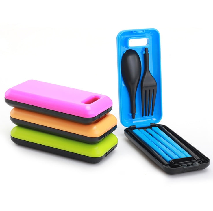 Custom Logo Candy-colored travel eco-friendly tableware storage set | Premium Corporate Gifts and Promotional Gifts