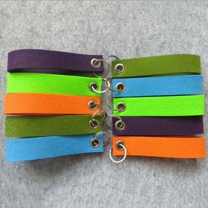 Custom Logo Felt Cloth Advertising Keychain | Premium Corporate Gifts and Promotional Gifts