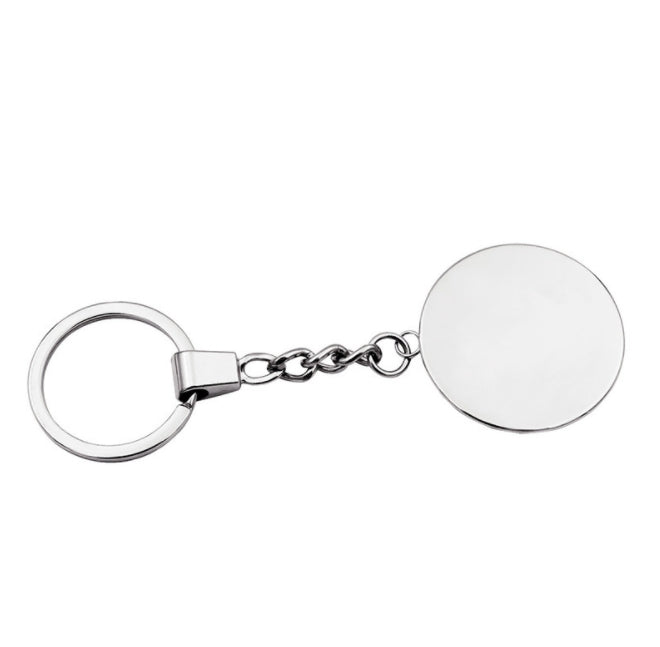 Custom Logo Advertising Round Metal Keychain | Premium Corporate Gifts and Promotional Gifts
