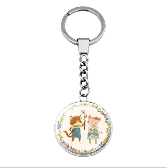 Custom Logo Advertising Round Metal Keychain | Premium Corporate Gifts and Promotional Gifts