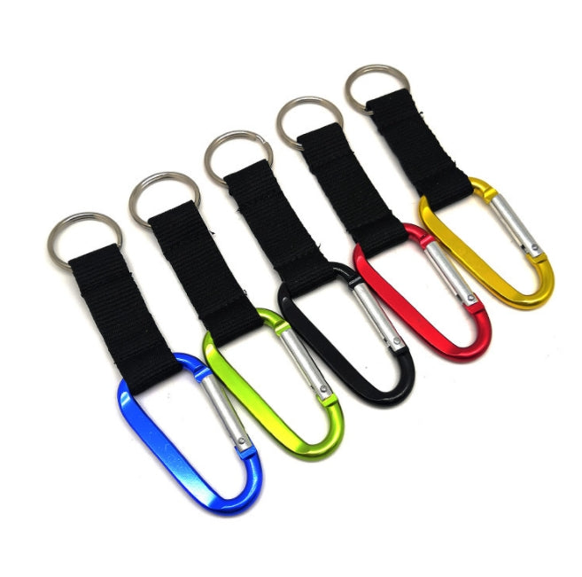 Custom Logo Camping Carabiner Ring Keychain | Premium Corporate Gifts and Promotional Gifts