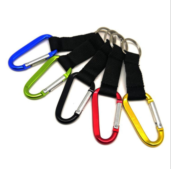 Custom Logo Camping Carabiner Ring Keychain | Premium Corporate Gifts and Promotional Gifts