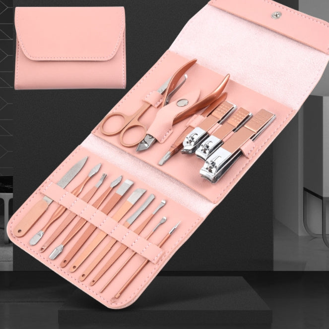 Custom Logo Nail Clippers Nail Clippers 16-piece set | Premium Corporate Gifts and Promotional Gifts