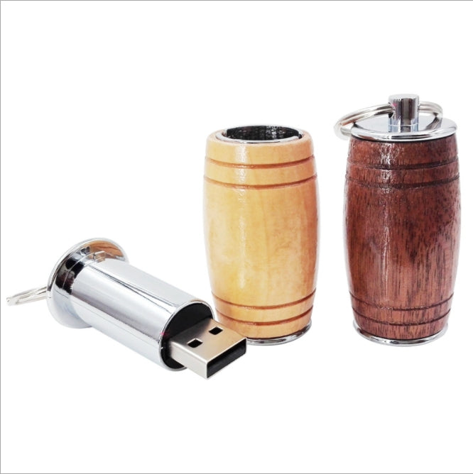 Custom Logo Barrel-shaped flash drive | Premium Corporate Gifts and Promotional Gifts
