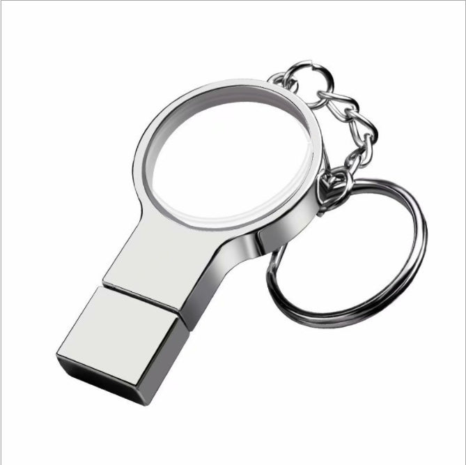 Custom Logo Magnifying glass flash drive | Premium Corporate Gifts and Promotional Gifts