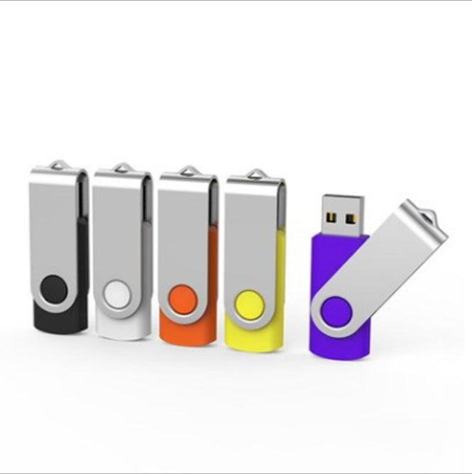 Custom Logo Candy-colored rotating flash drive | Premium Corporate Gifts and Promotional Gifts