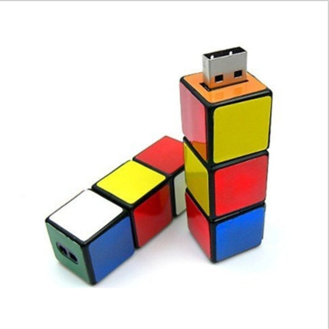 Custom Logo Rubik's Cube Shaped Flash Drive | Premium Corporate Gifts and Promotional Gifts