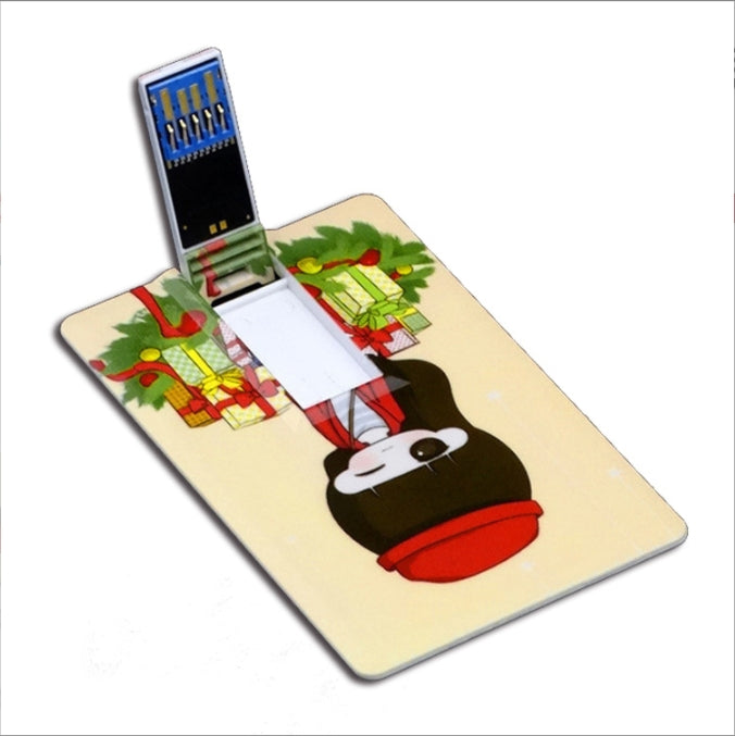 Custom Logo Colorful business card-style flash drive | Premium Corporate Gifts and Promotional Gifts