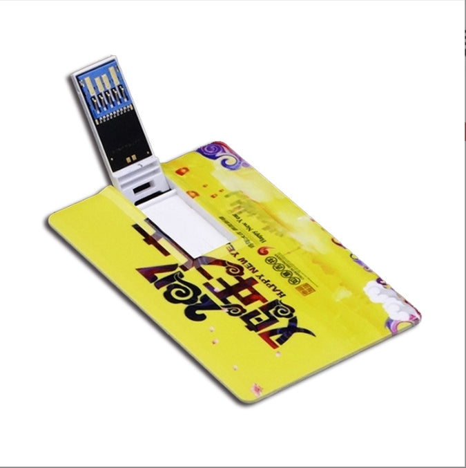 Custom Logo Colorful business card-style flash drive | Premium Corporate Gifts and Promotional Gifts