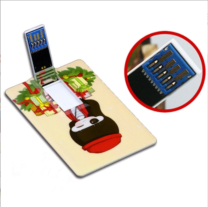 Custom Logo Colorful business card-style flash drive | Premium Corporate Gifts and Promotional Gifts