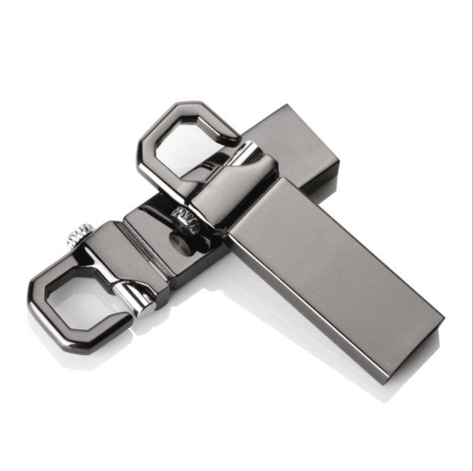 Custom Logo Metal Lock Ring Flash Drive | Premium Corporate Gifts and Promotional Gifts