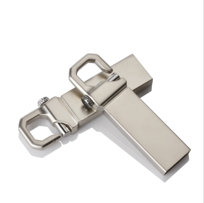 Custom Logo Metal Lock Ring Flash Drive | Premium Corporate Gifts and Promotional Gifts