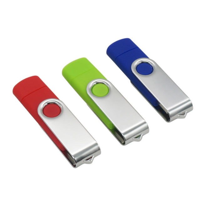Custom Logo Mobile phone and computer dual-purpose rotating flash drive | Premium Corporate Gifts and Promotional Gifts