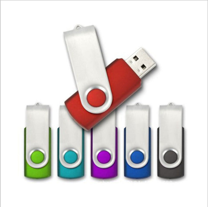 Custom Logo Classic Metal Rotating Flash Drive | Premium Corporate Gifts and Promotional Gifts