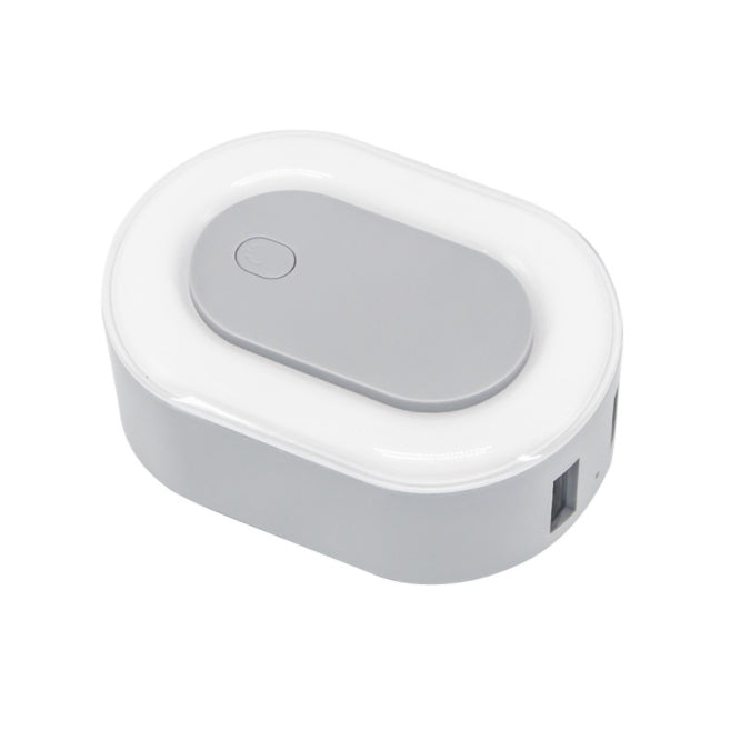 Custom Logo Night Light Dual USB Charger | Premium Corporate Gifts and Promotional Gifts