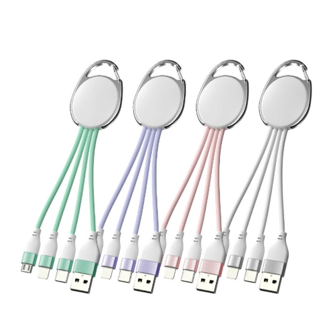 Custom Logo Multi-color 3-in-1 charging cable | Premium Corporate Gifts and Promotional Gifts