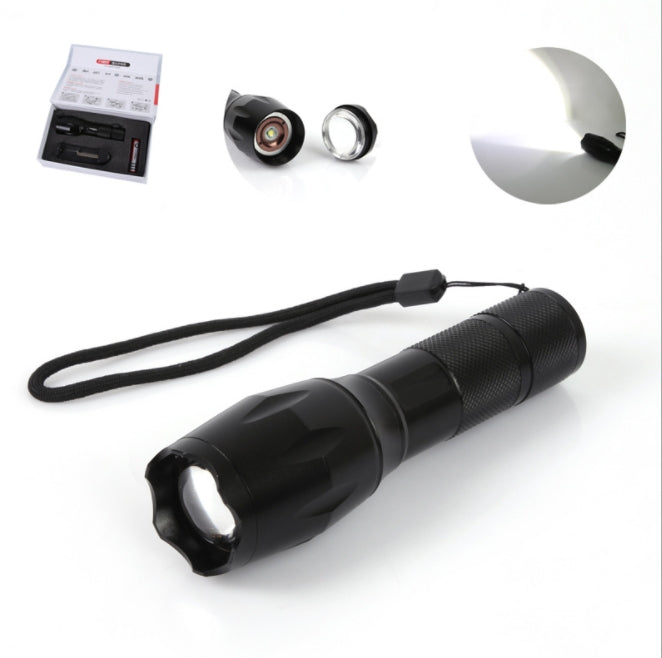 Custom Logo Three-stage focus flashlight | Premium Corporate Gifts and Promotional Gifts