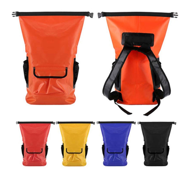 Outdoor Folding Waterproof Travel Bag printed with a company logo, corporate gift