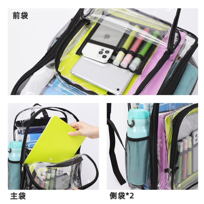 Custom Logo Transparent Fun Backpack | Premium Corporate Gifts and Custom Gifts