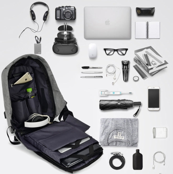 Custom Logo USB Charging Portable Backpack | Premium Corporate Gifts and Promotional Gifts